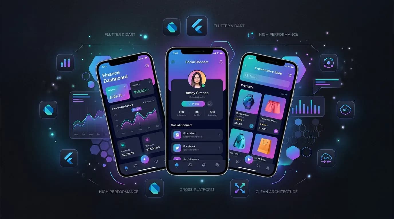Mobil Yazılım Şirketleri - iOS & Android Flutter Mimarisi - Nuh Mehmet Demirkol